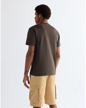Wrangler Regular Embroidery Tee - Brown
