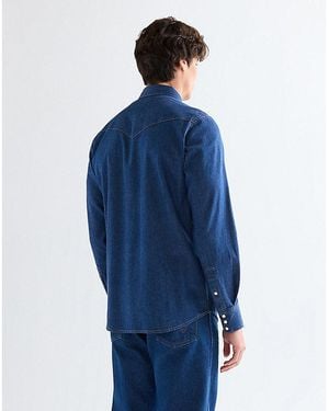 Wrangler Regular Western Shirt - Blue