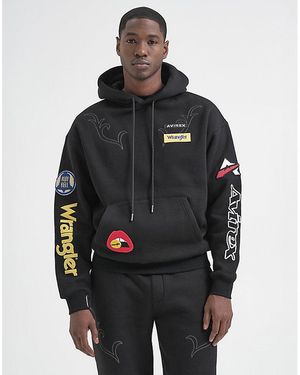 Wrangler X Avirex Hoodie - Black