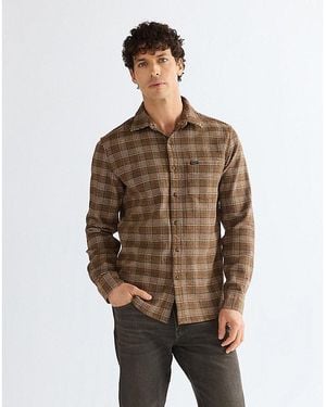 Wrangler Regular One Pocket Shirt - Brown