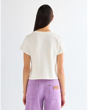 Wrangler Slim Baby Tee - Purple