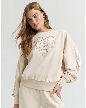Wrangler Lainey Wilson X Cowboy Sweatshirt - Natural
