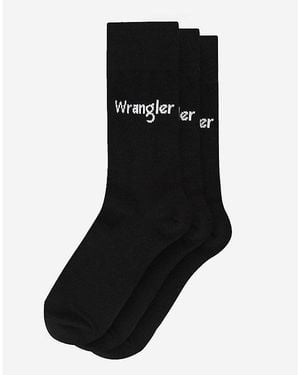 Wrangler 3-Pack Socks - Black