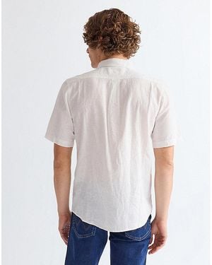 Wrangler Regular Lightweight One Pocket Shirt - White