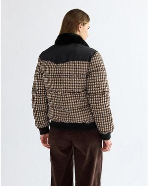 Wrangler Regular Western Puffer - Brown