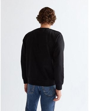 Wrangler Regular Sign Off Crew Sweatshirt - Black
