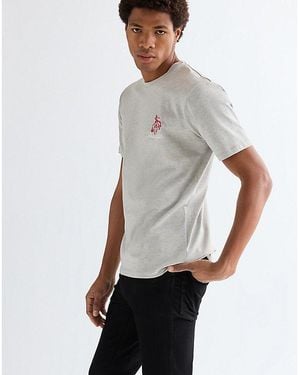 Wrangler Regular Embroidery Tee - Grey