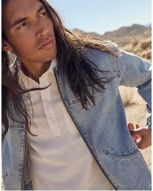 Wrangler Trailrider Relaxed Lightweight Jacket - Blue