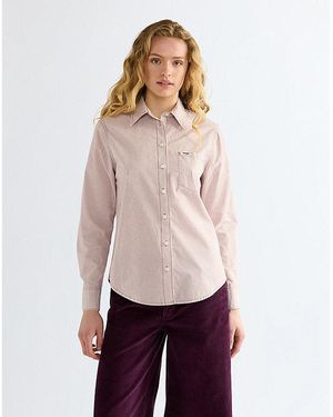 Wrangler Regular One Pocket Shirt - Red