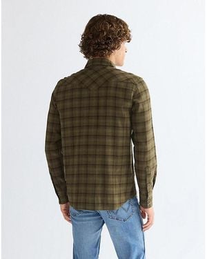 Wrangler Regular Western Shirt - Green