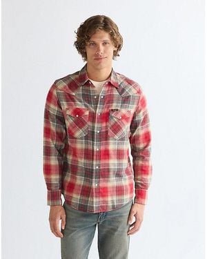 Wrangler Regular Western Shirt - Red