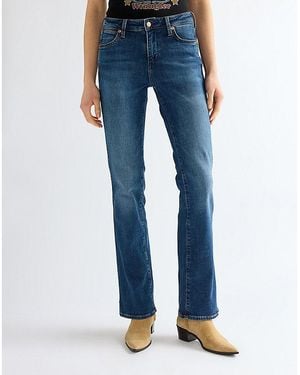 Wrangler Bootcut Jean Größe 24 X30 - Blau