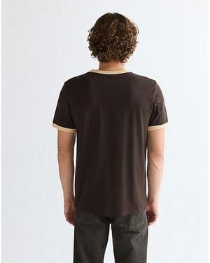 Wrangler Regular Ringer Tee - Black