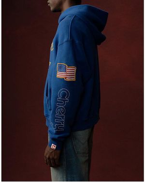 Wrangler X Cherry Hoodie - Blue
