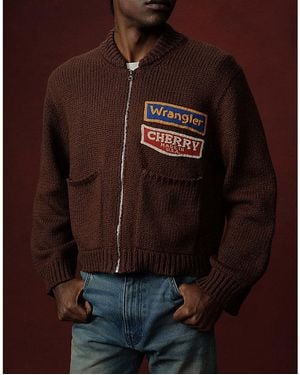 Wrangler X Cherry Frise Jacket - Brown