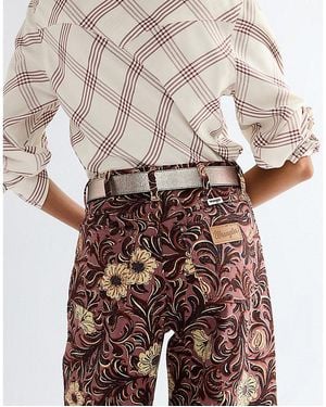 Wrangler Metallic Leather Belt
