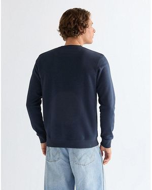 Wrangler Regular Embroidery Crew - Blue