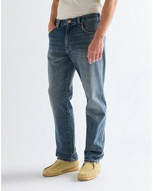 Wrangler Frontier Relaxed Straight Toughlite Low Stretch Jean Size 28 X32 - Blue