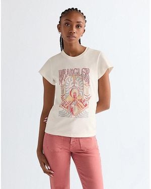 Wrangler Slim Shrunken Band Tee - Red