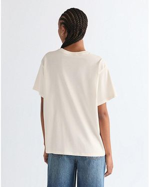 Wrangler Relaxed Girlfriend Tee - Natural