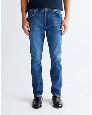 Wrangler Larston Slim Tapered High Stretch Jean Size 27 X32 - Blue