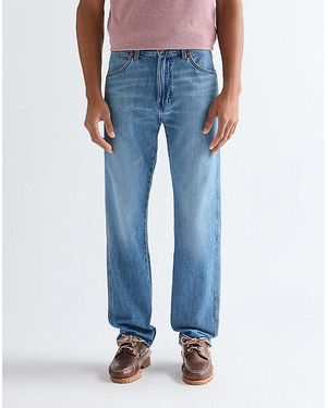 Wrangler Frontier Relaxed Straight Toughlite Non Stretch Jean Size 28 X32 - Blue