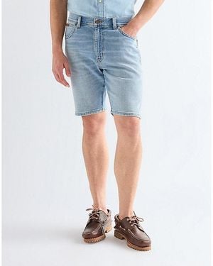 Wrangler Texas Regular Toughlite Short - Blue