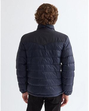 Wrangler Regular Packable Puffer Jacket - Blue