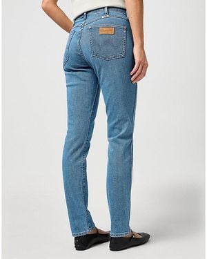 Wrangler Piper Slim Jean Size 24 X32 - Blue