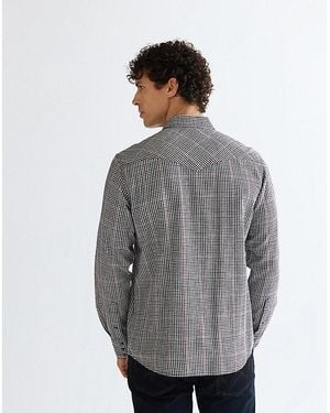 Wrangler Regular Western Shirt - Grey