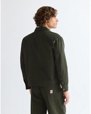 Wrangler Relaxed Long Sleeve Overshirt - Black