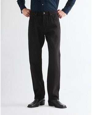Wrangler Frontier Relaxed Straight Toughlite Non Stretch Jean Size 28 X32 - Black