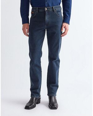 Wrangler Texas Straight Low Stretch Jean Size 30 X32 - Blue