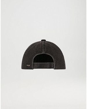 Wrangler X Roa Aero 6 Panel Cap - Black