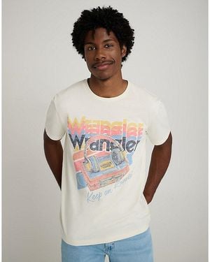 Wrangler X Stranger Things Keep On Runnin Tee - Multicolour