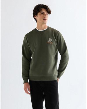 Wrangler Regular Embroidery Crew - Green