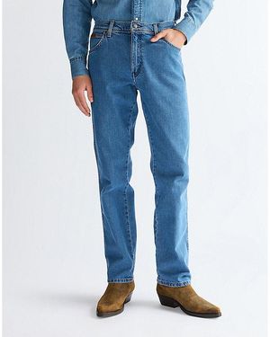 Wrangler Texas Straight Low Stretch Jean Size 28 X32 - Blue