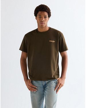 Wrangler Vintage Tee - Brown