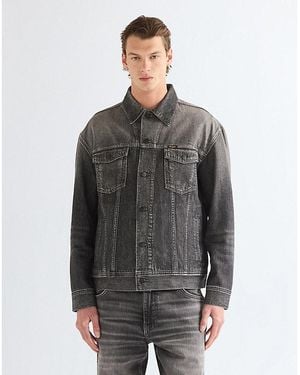 Wrangler Relaxed Anti Fit Toughlite Trucker Jacket - Grey
