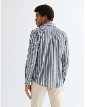 Wrangler Regular Chambray Shirt - Blue