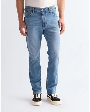 Wrangler Larston Slim Tapered Medium Stretch Jean Size 28 X32 - Blue