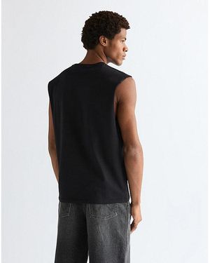 Wrangler Relaxed Graphic Muscle Tank - Black