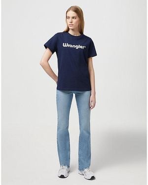 Wrangler Bootcut Jean Size 24 X32 - Blue