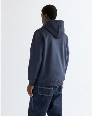 Wrangler Relaxed Embroidery Hoodie - Blue