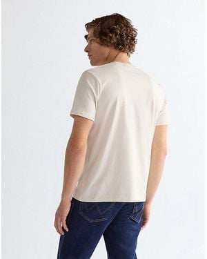 Wrangler Regular Sign Off Tee - White