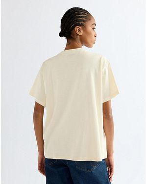 Wrangler Relaxed Girlfriend Tee - Natural