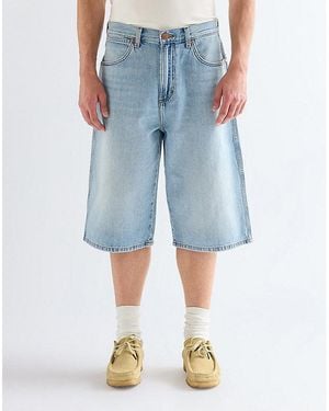 Wrangler Toughlite Oversized Jort - Blue