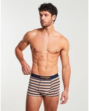 Wrangler 3-Pack Trunks, Stripes & Mix - Grey