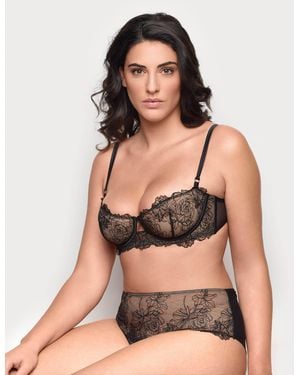 Yamamay Balconette sfoderata con ferretto Malena - Nero