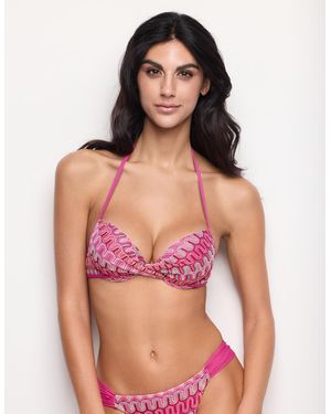 Yamamay Costume push up c/coppa graduata Yasmin - Rosso